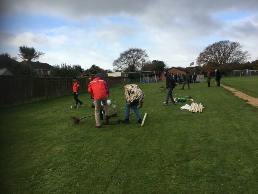 Community Orchard Planting